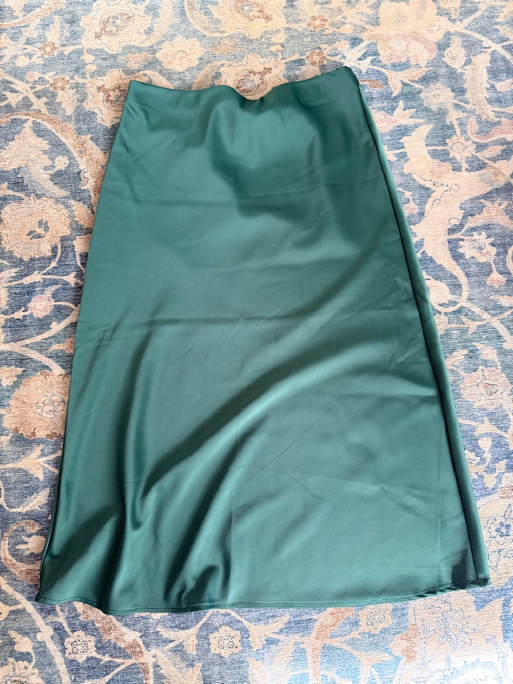 Rachel Zoe Emerald Green Midi Skirt